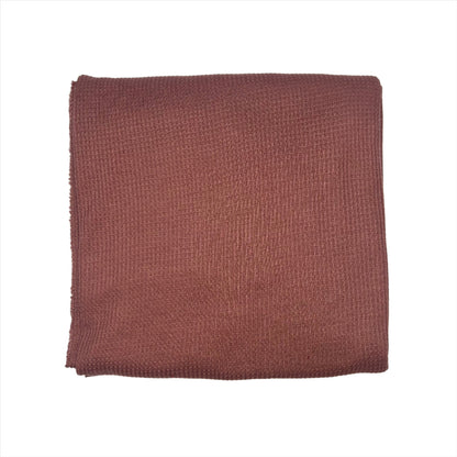 Waffle Knit - Solid Dusty Rose