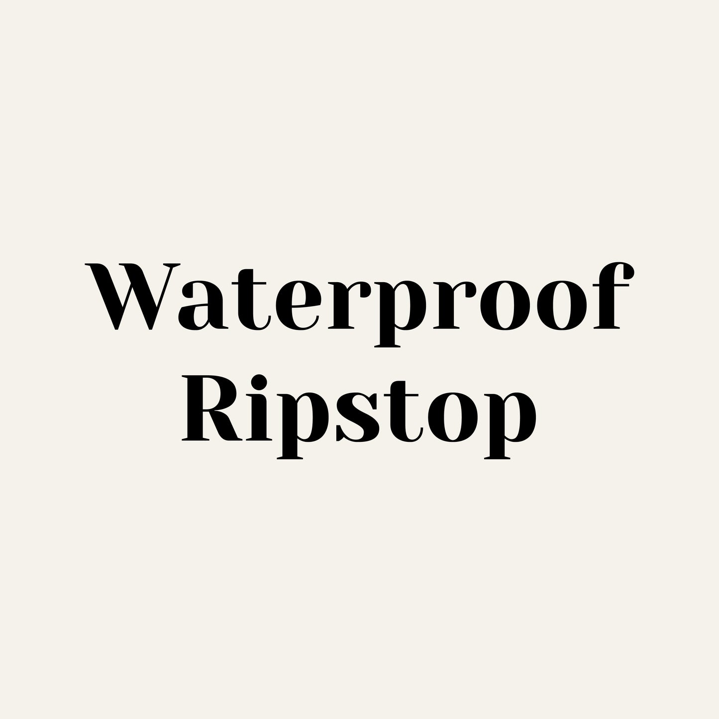 Custom Waterproof Ripstop