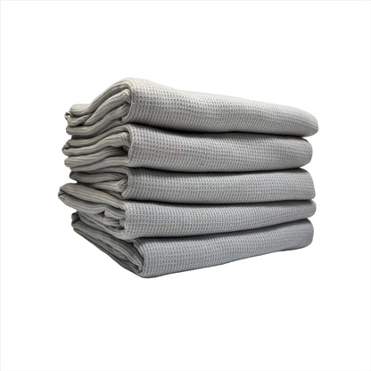 Waffle Knit - Solid Grey