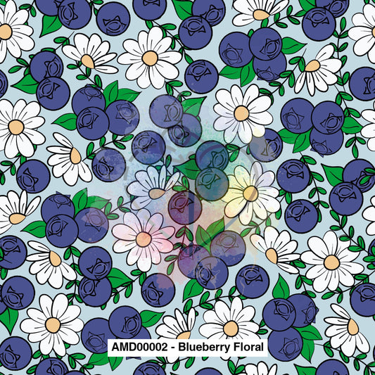 Amd00002 - Blueberry Floral