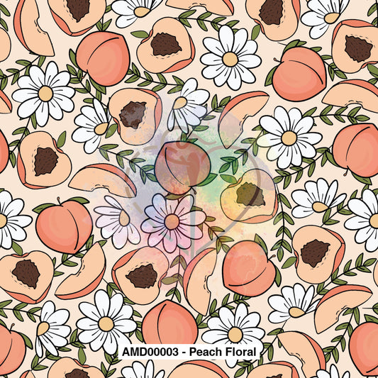 Amd00003 - Peach Floral