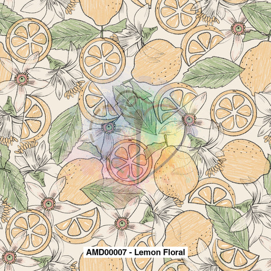 Amd00007 - Lemon Floral