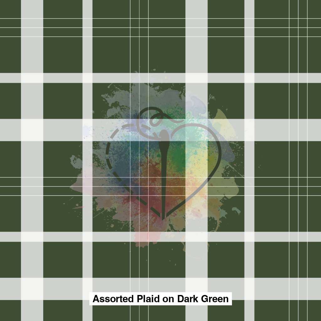 Assorted Plaid On Dark Green Lfs Catalog