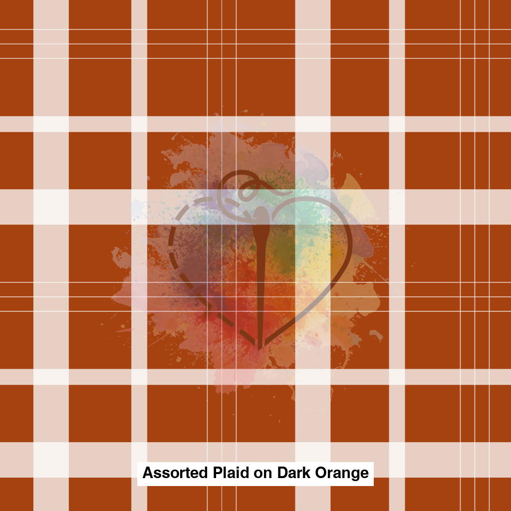 Assorted Plaid On Dark Orange Lfs Catalog