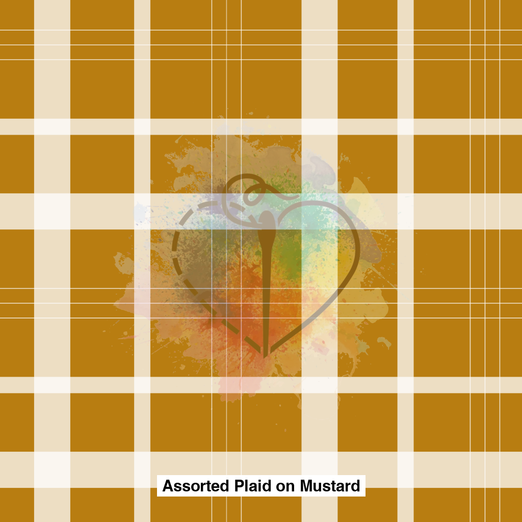 Assorted Plaid On Mustard Lfs Catalog