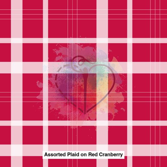 Assorted Plaid On Red Cranberry Lfs Catalog