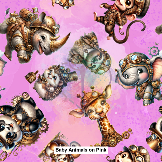 Baby Animals On Pink Lfs Catalog