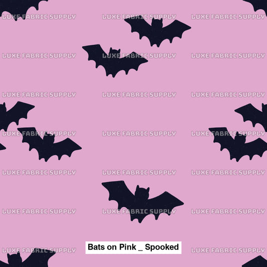 Bats On Pink _ Spooked Fvs Catalog