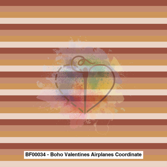 Bf00034 - Boho Valentines Airplanes Coordinate