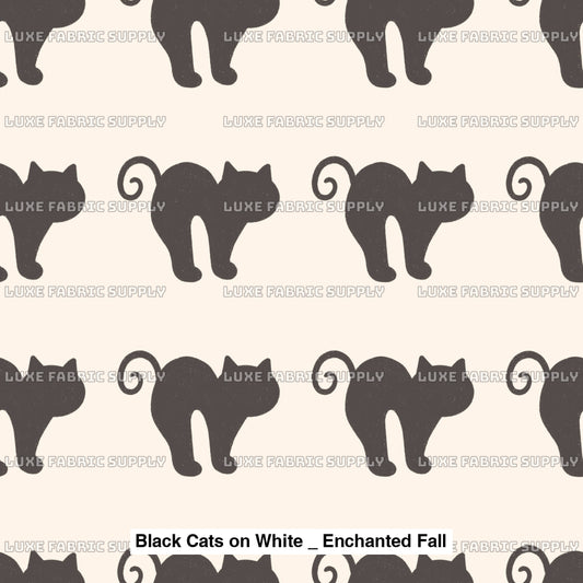 Black Cats On White _ Enchanted Fall Fvs Catalog