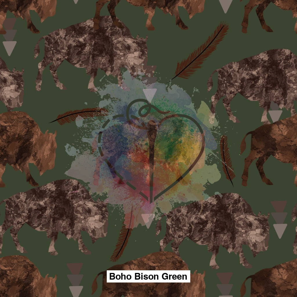 Boho Bison Green Lfs Catalog