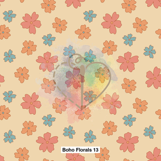 Boho Florals 13 Fabric