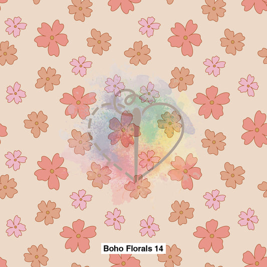 Boho Florals 14 Fabric