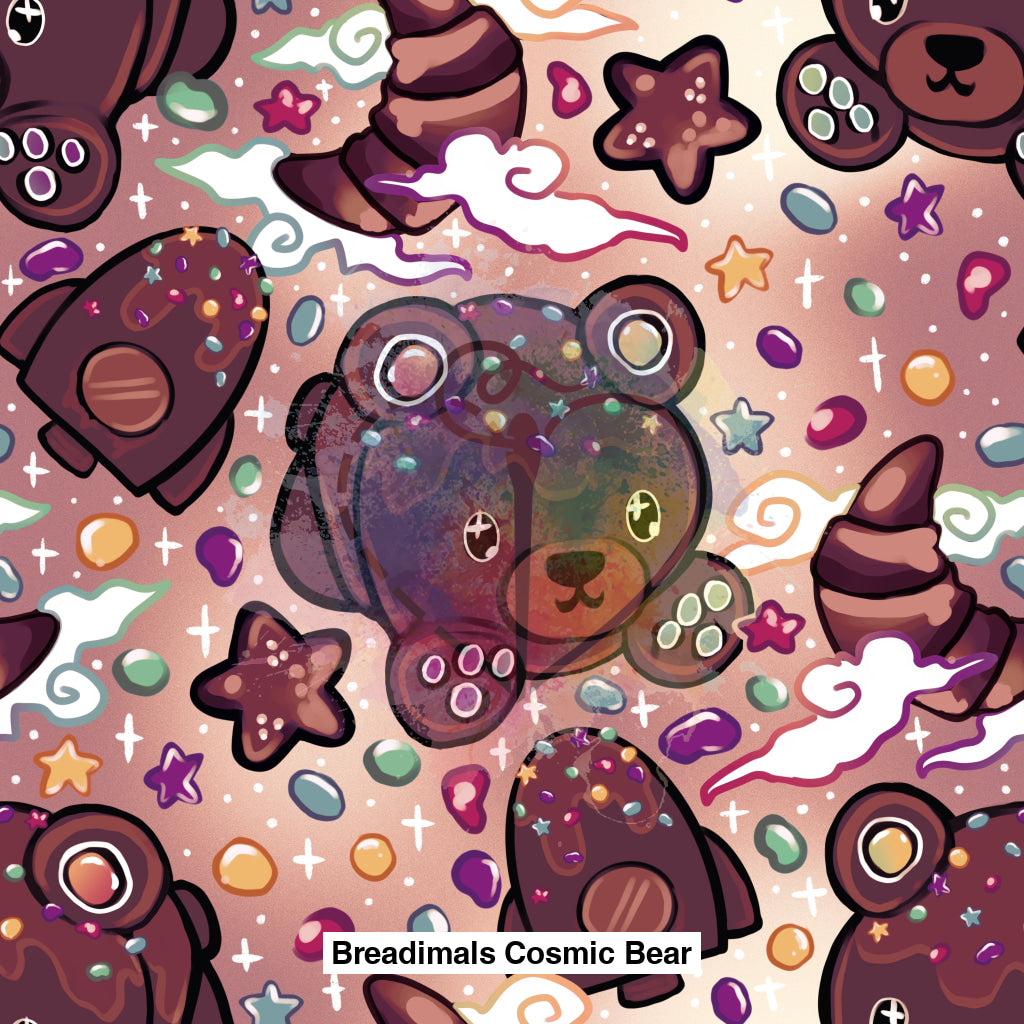 Breadimals Cosmic Bear Brown Tan Background Lfs Catalog