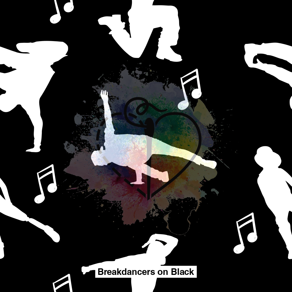 Breakdancers On Black Lfs Catalog