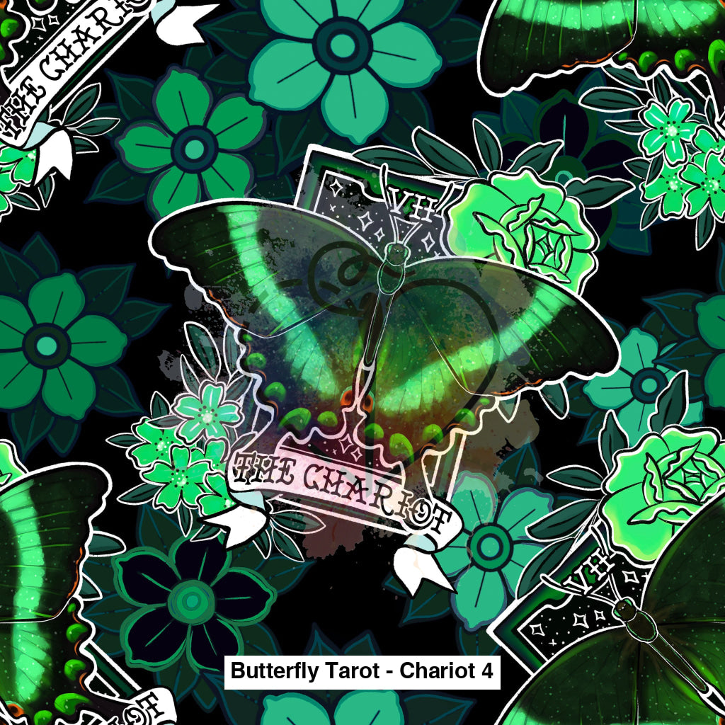 Butterfly Tarot - Chariot 4 Lfs Catalog