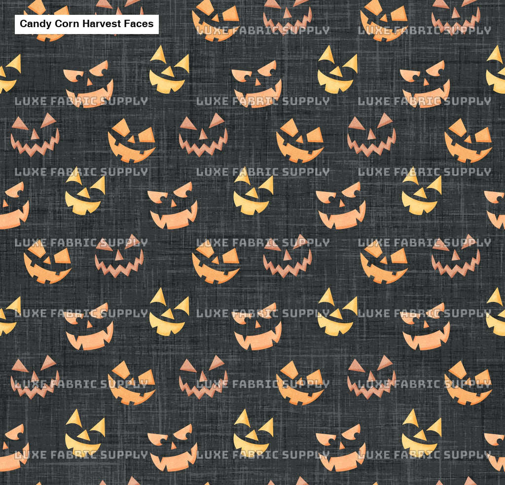 Candy Corn Harvest Faces Black Lfs Catalog