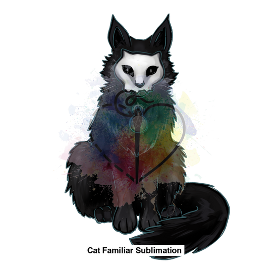 Cat Familiar Sublimation