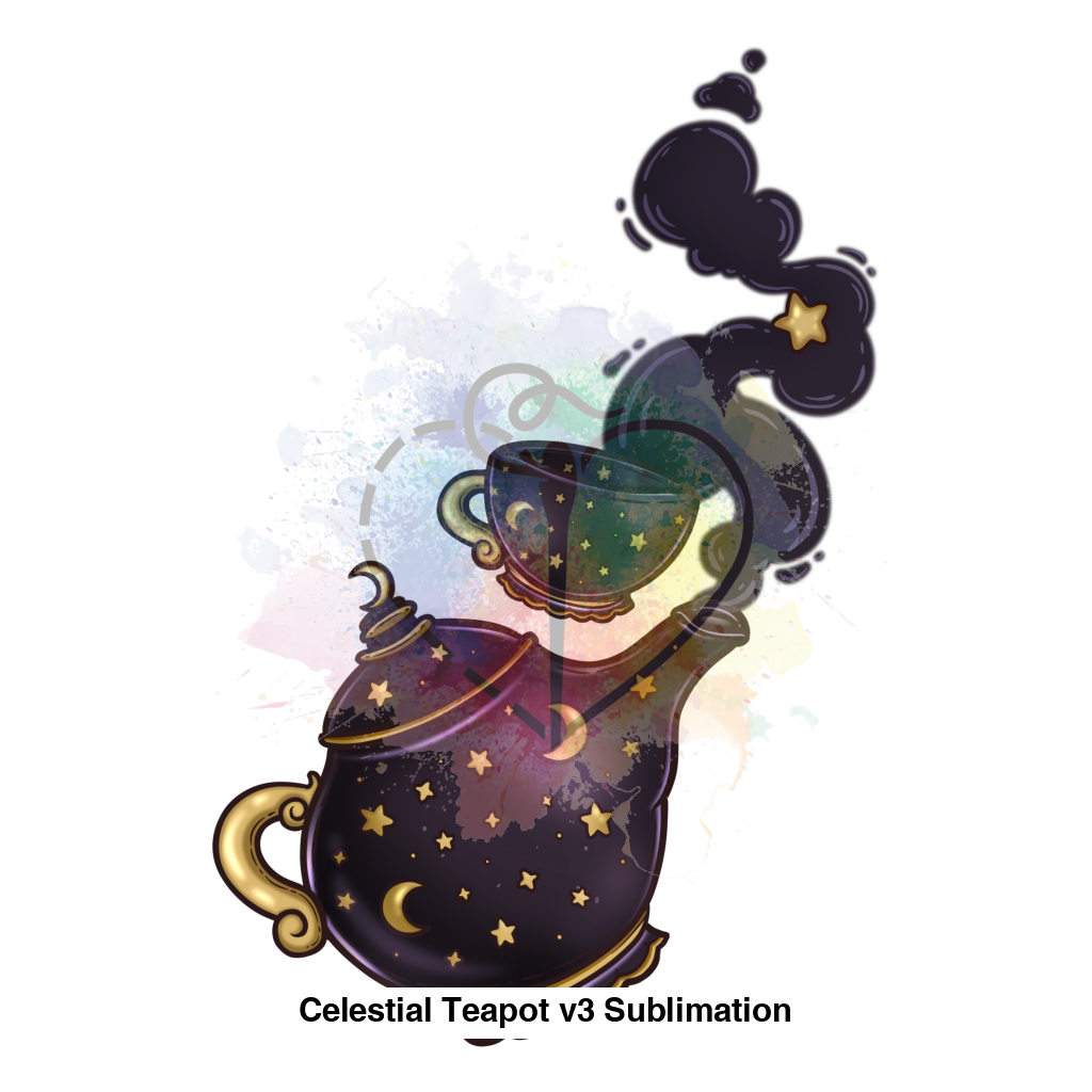 Celestial Teapot V3 Sublimation