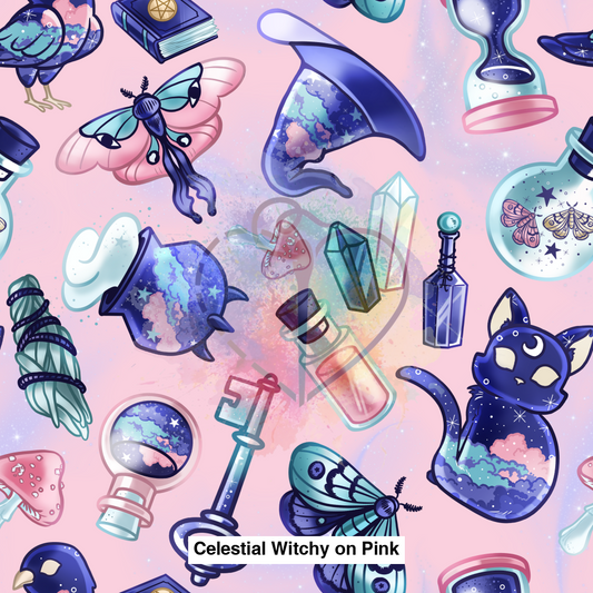 Celestial Witchy On Pink Lfs Catalog