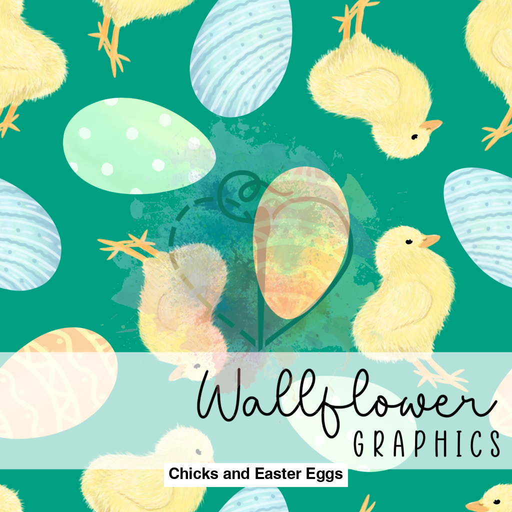 Chicks And Easter Eggs Green Lfs Catalog