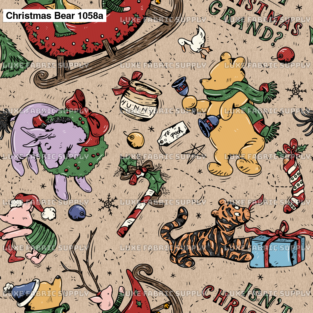 Christmas Bear 1058A Catalog 2.0