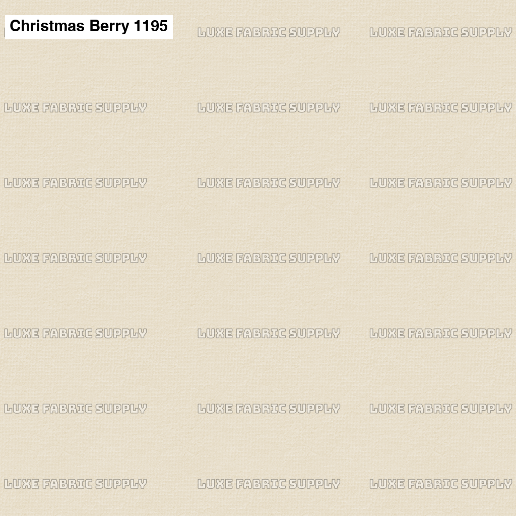 Christmas Berry 1195 Coordinate Solid Lfs Catalog