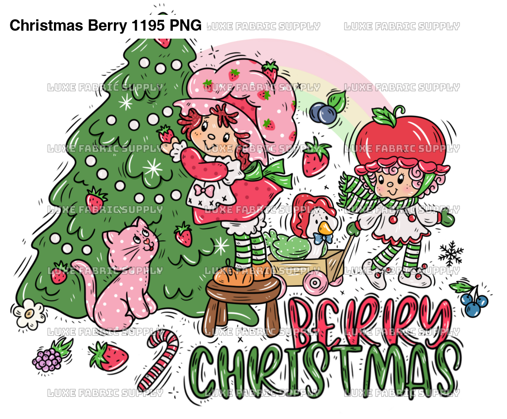 Christmas Berry 1195 Png Panel