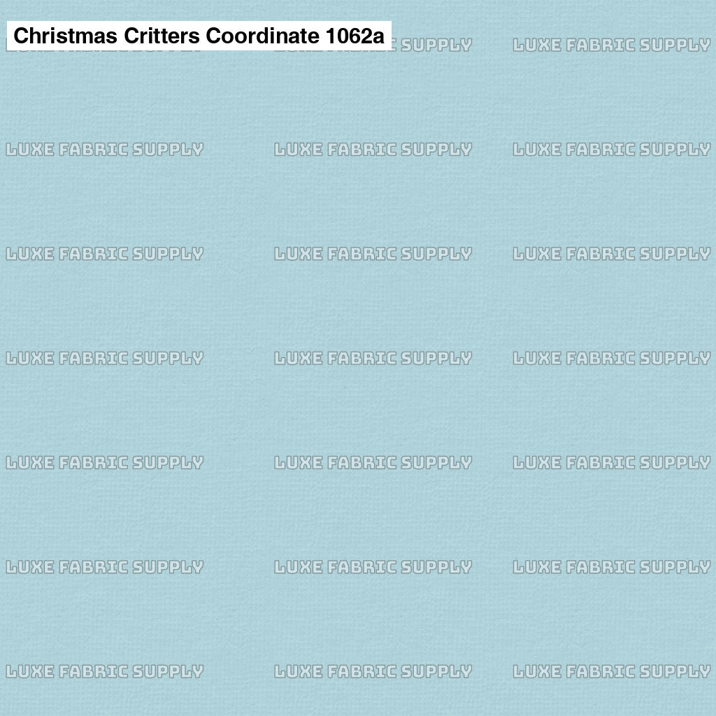 Christmas Critters Coordinate 1062A Catalog 2.0