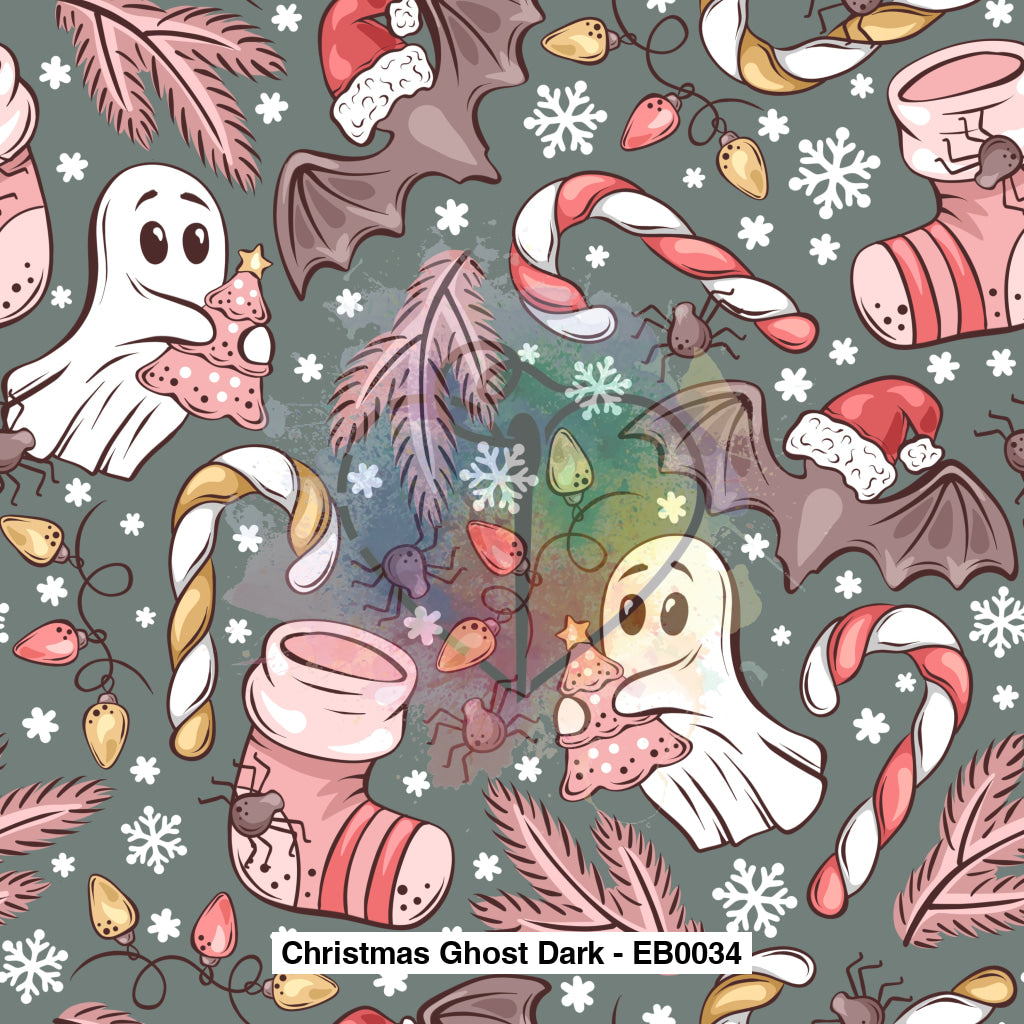 Christmas Ghost Dark - Eb0034