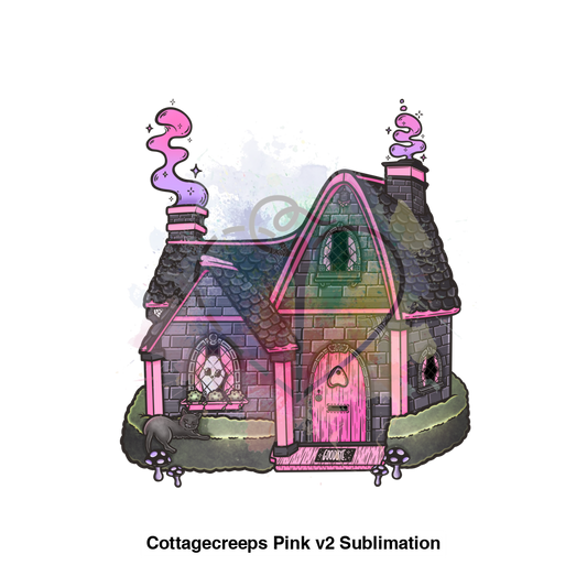 Cottagecreeps Pink V2 Sublimation