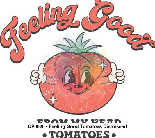 Cp0020 - Feeling Good Tomatoes Distressed