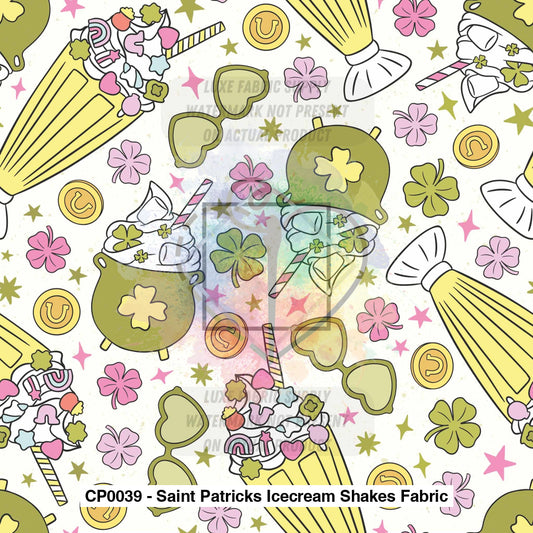 Cp0039 - Saint Patricks Icecream Shakes Fabric Lfs Catalog