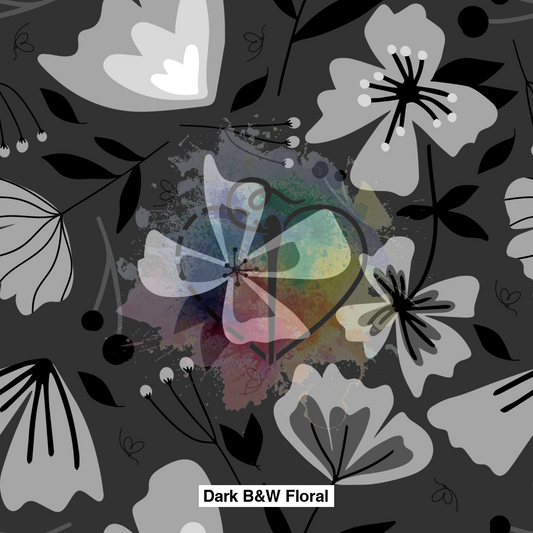 Dark B&W Floral Lfs Catalog