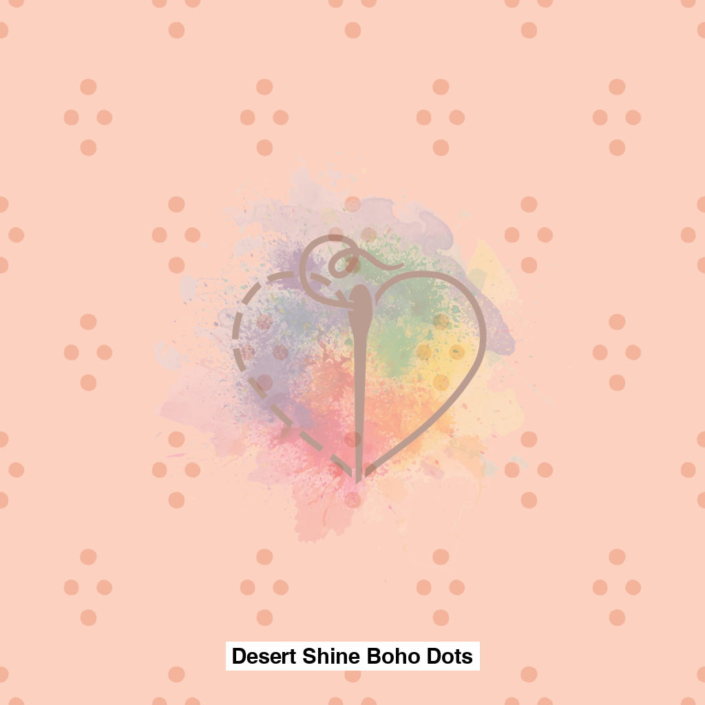 Desert Shine Boho Dots Pale Peach Lfs Catalog