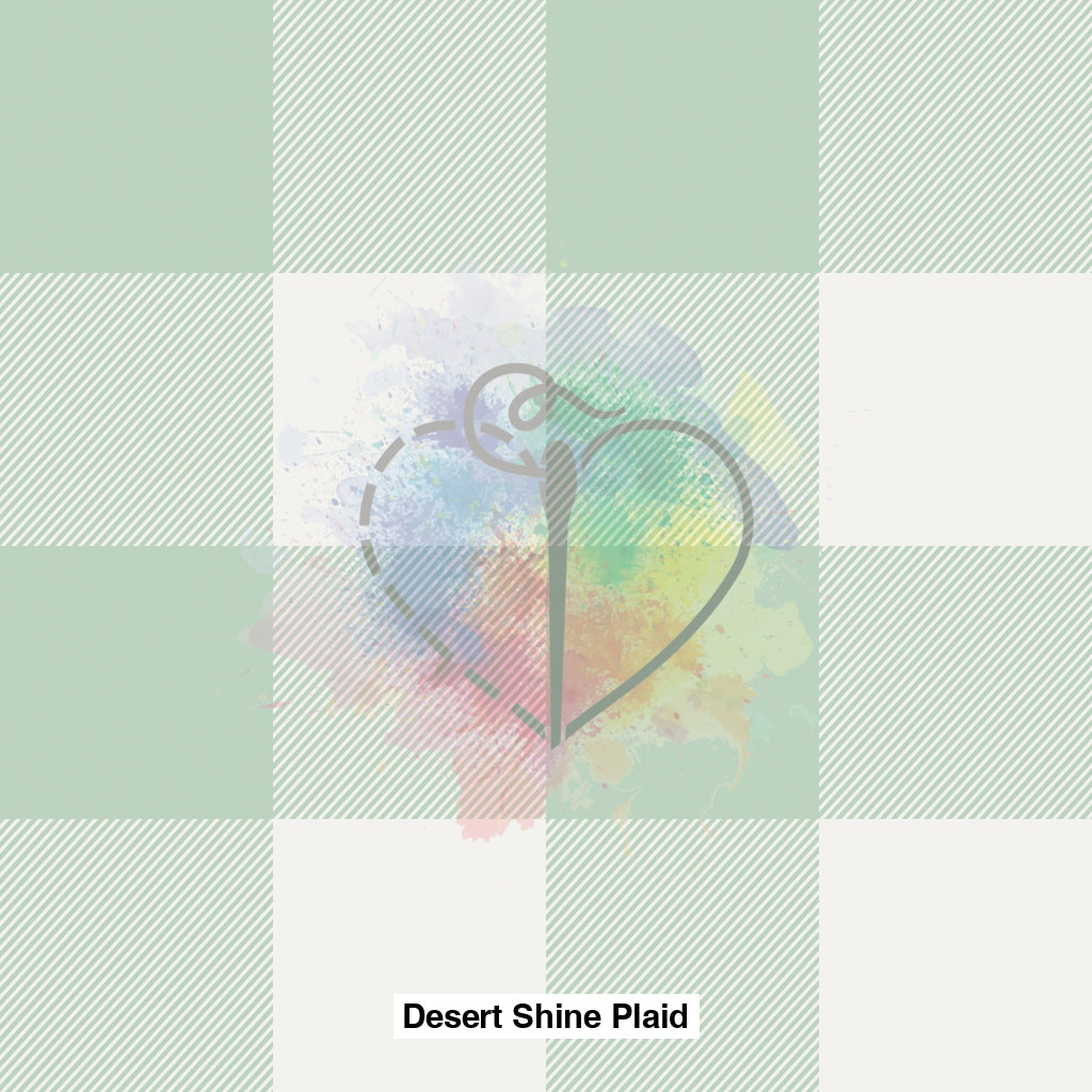 Desert Shine Plaid Spray Green Lfs Catalog