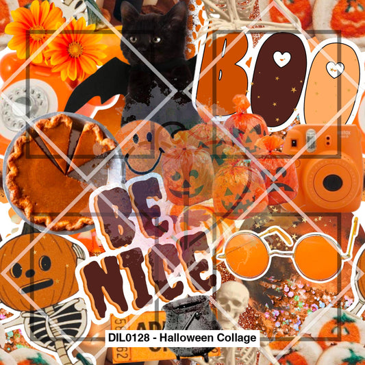 Dil0128 - Halloween Collage