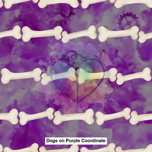 Dogs On Purple Coordinate Lfs Catalog