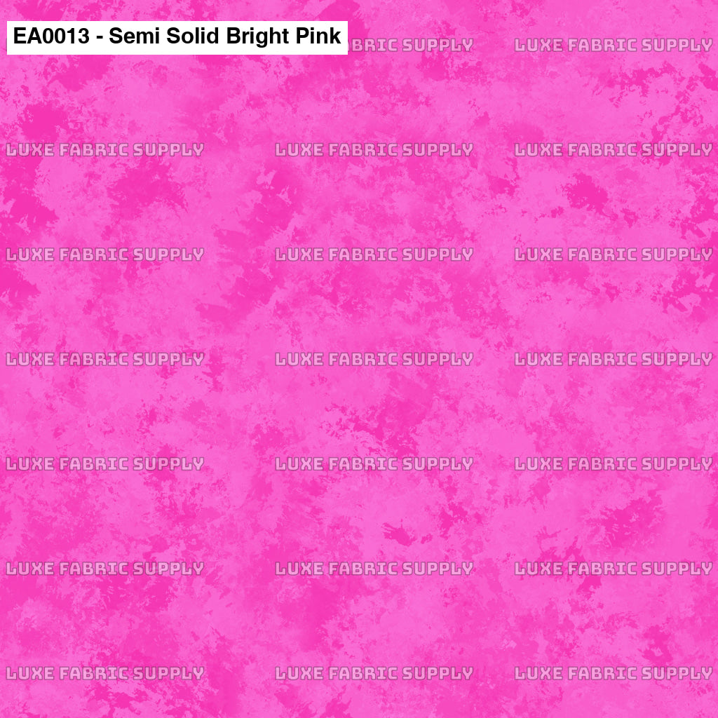 Ea0013 - Semi Solid Bright Pink