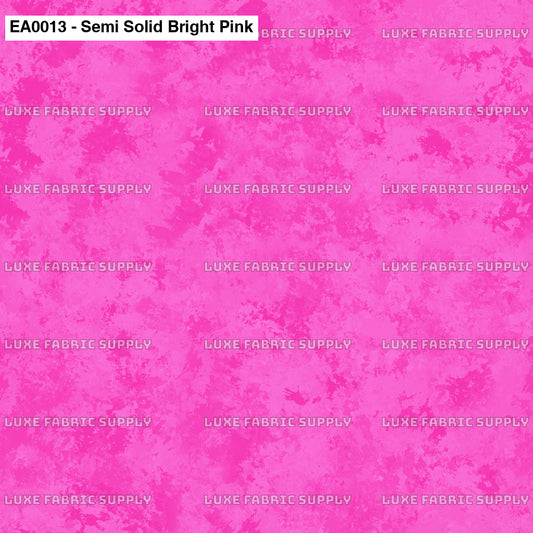 Ea0013 - Semi Solid Bright Pink