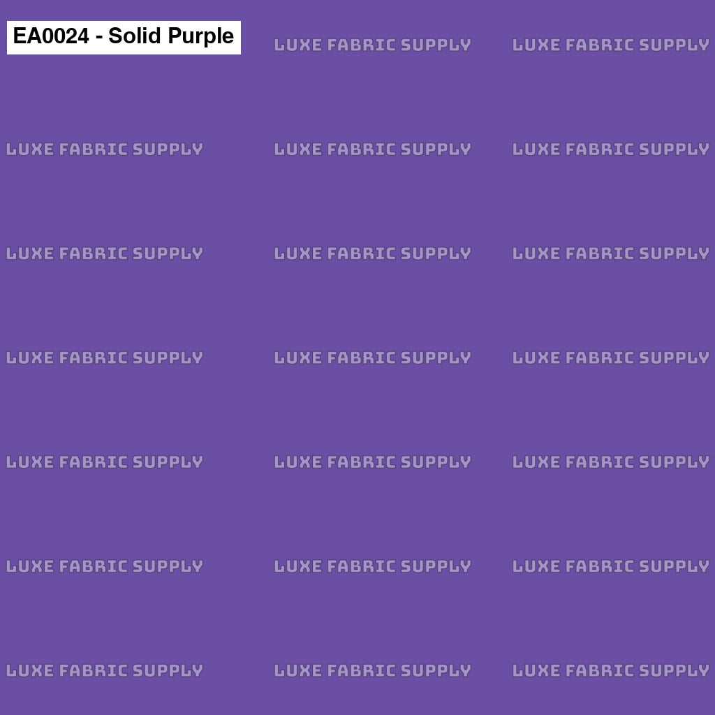 Ea0024 - Solid Purple