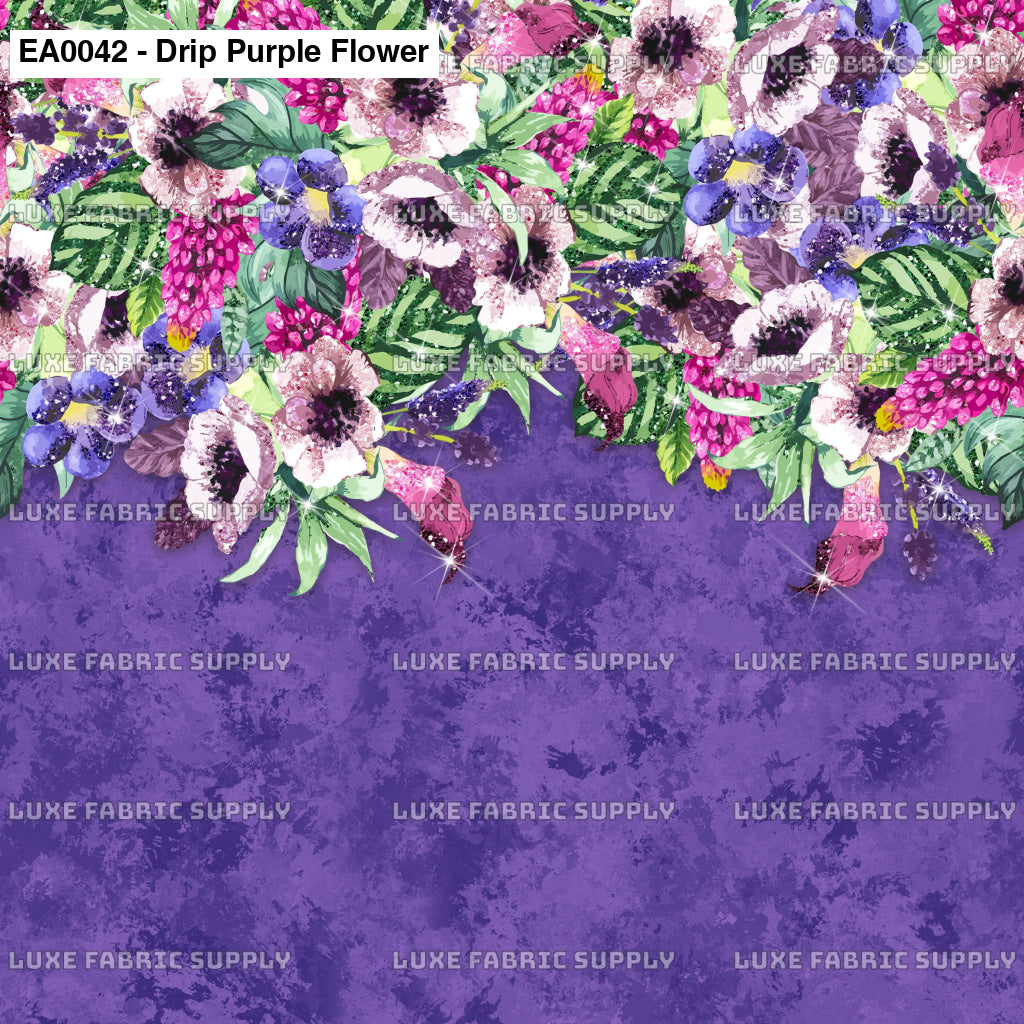 Ea0042 Drip Purple