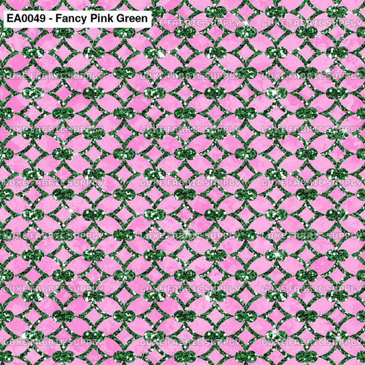 Ea0049 Fancy Pink Green