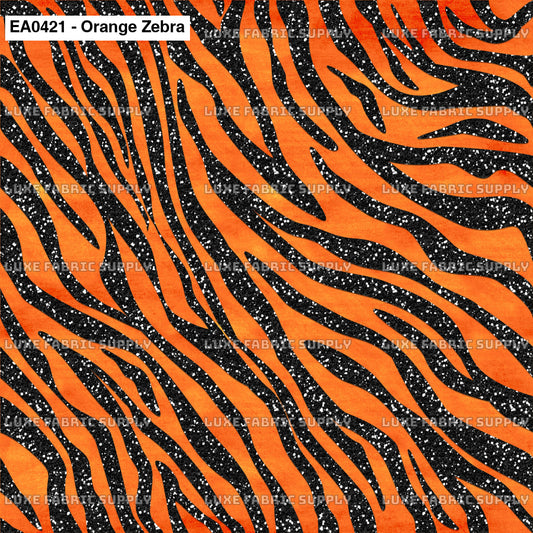 Ea0421 - Orange Zebra