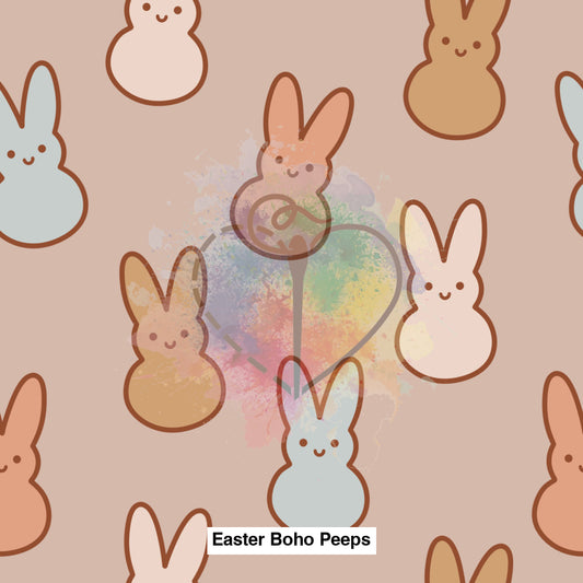 Easter Boho Peeps Fabric