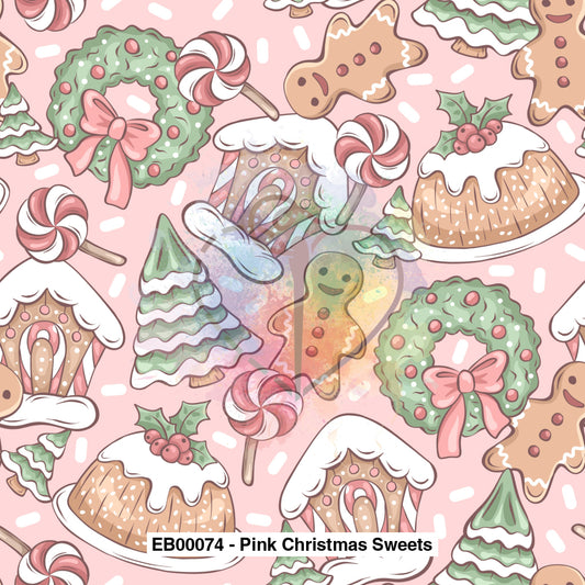 Eb00074 - Pink Christmas Sweets