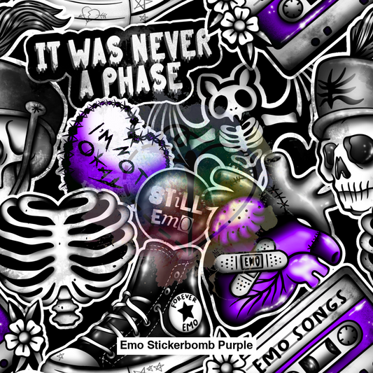 Emo Stickerbomb Purple Lfs Catalog