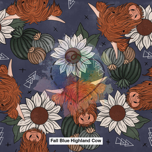 Fall Blue Highland Cow Lfs Catalog