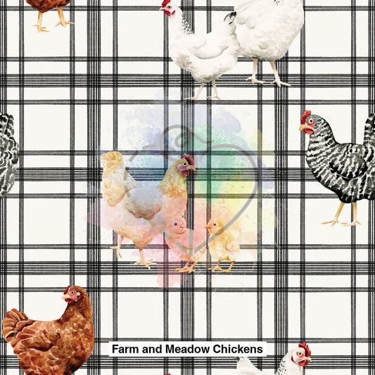 Farm And Meadow Chickens Plaid Lfs Catalog