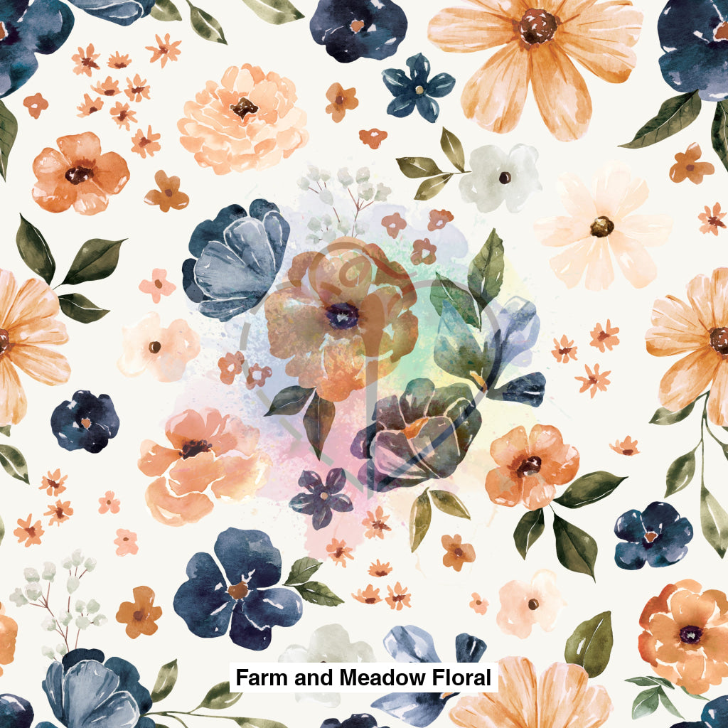 Farm And Meadow Floral Cream Lfs Catalog